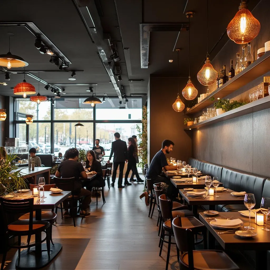 Restaurante transformado